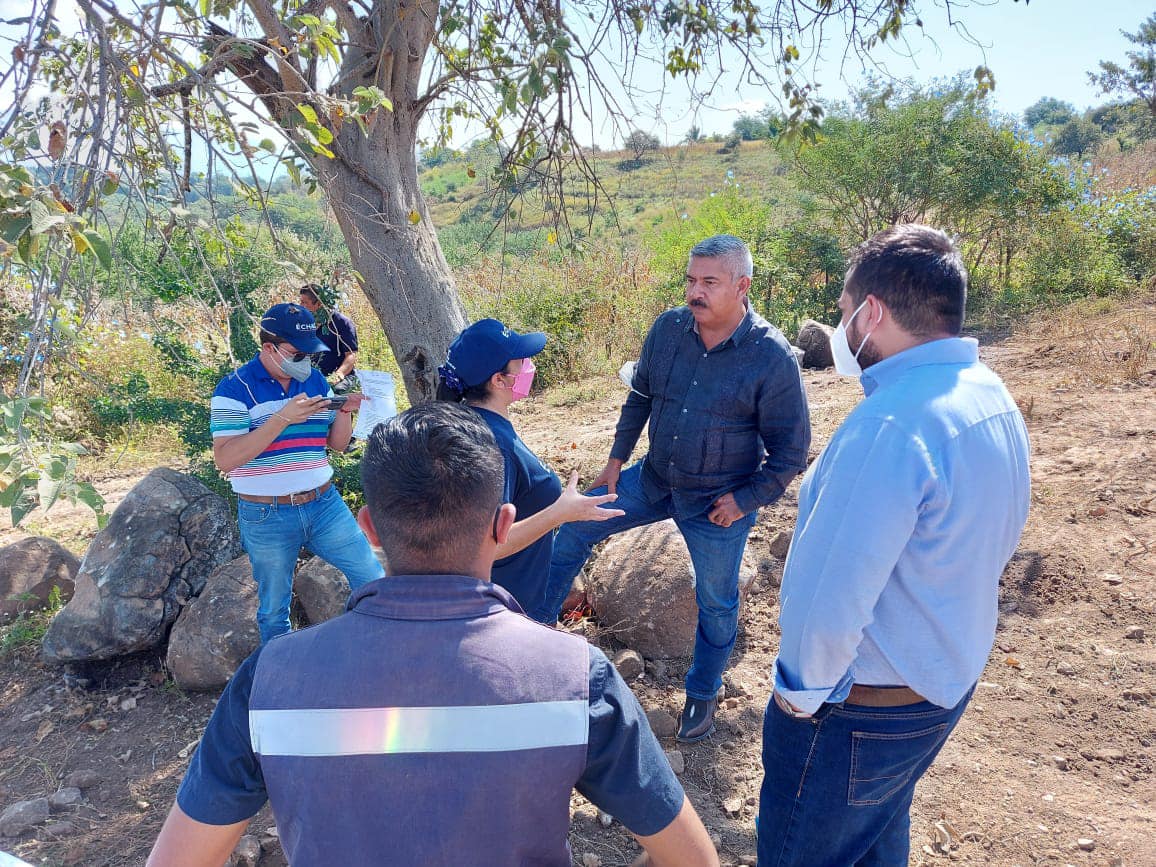 RECORRIDO CON FUNDACIÓN ÉCHALE Y CEAGUA POR PROYECTO EN TLALTIZAPÁN.