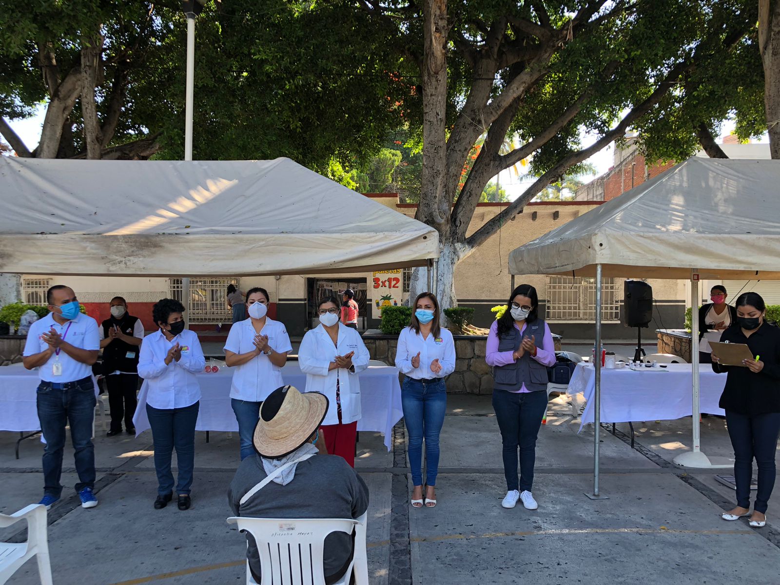 SE LLEVA A CABO LA PRIMERA JORNADA DE SALUD DERMATOLÓGICA Y DE PADECIMIENTOS RESPIRATORIOS EN EL MUNICIPIO.