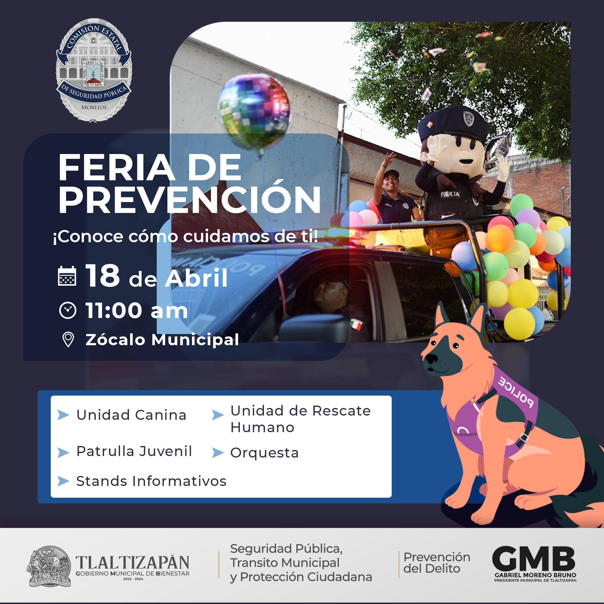 FERIA DE LA PREVENCIÓN EN TLALTIZAPÁN