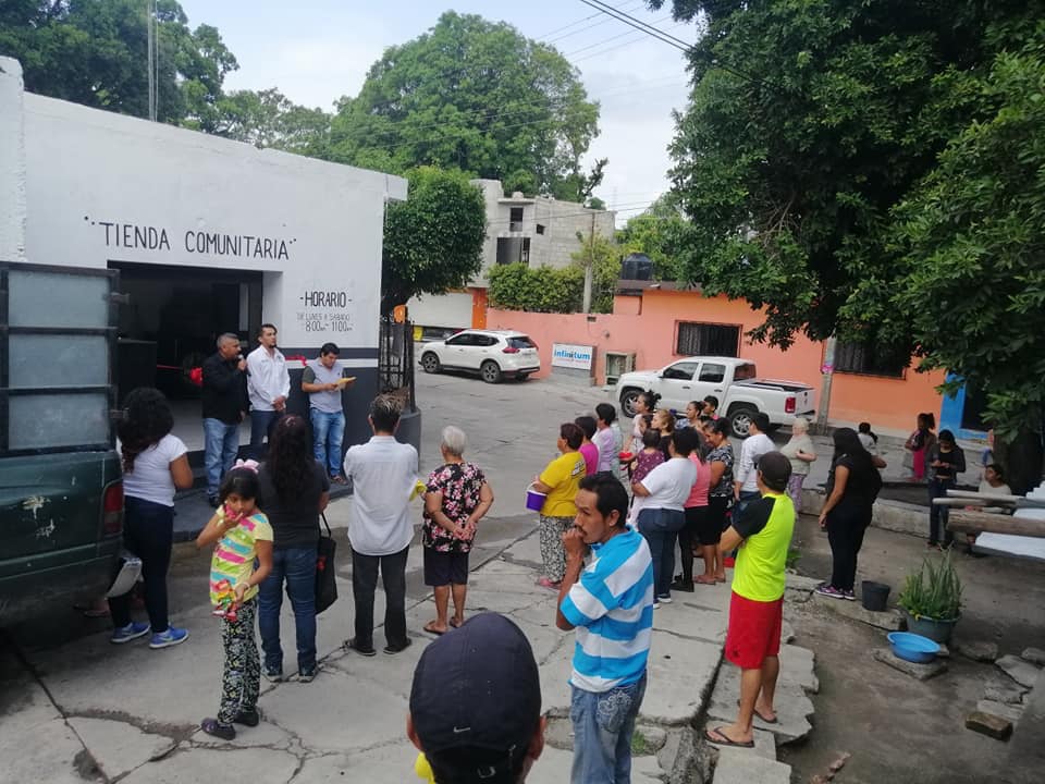 INAUGURACIÓN DE LA TIENDA COMUNITARIA EN SAN MIGUEL TREINTA.