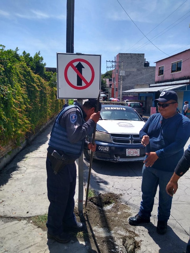 REHABILITACIÓN Y COLOCACIÓN DE SEÑALAMIENTOS EN EL MUNICIPIO DE SANTA ROSA.