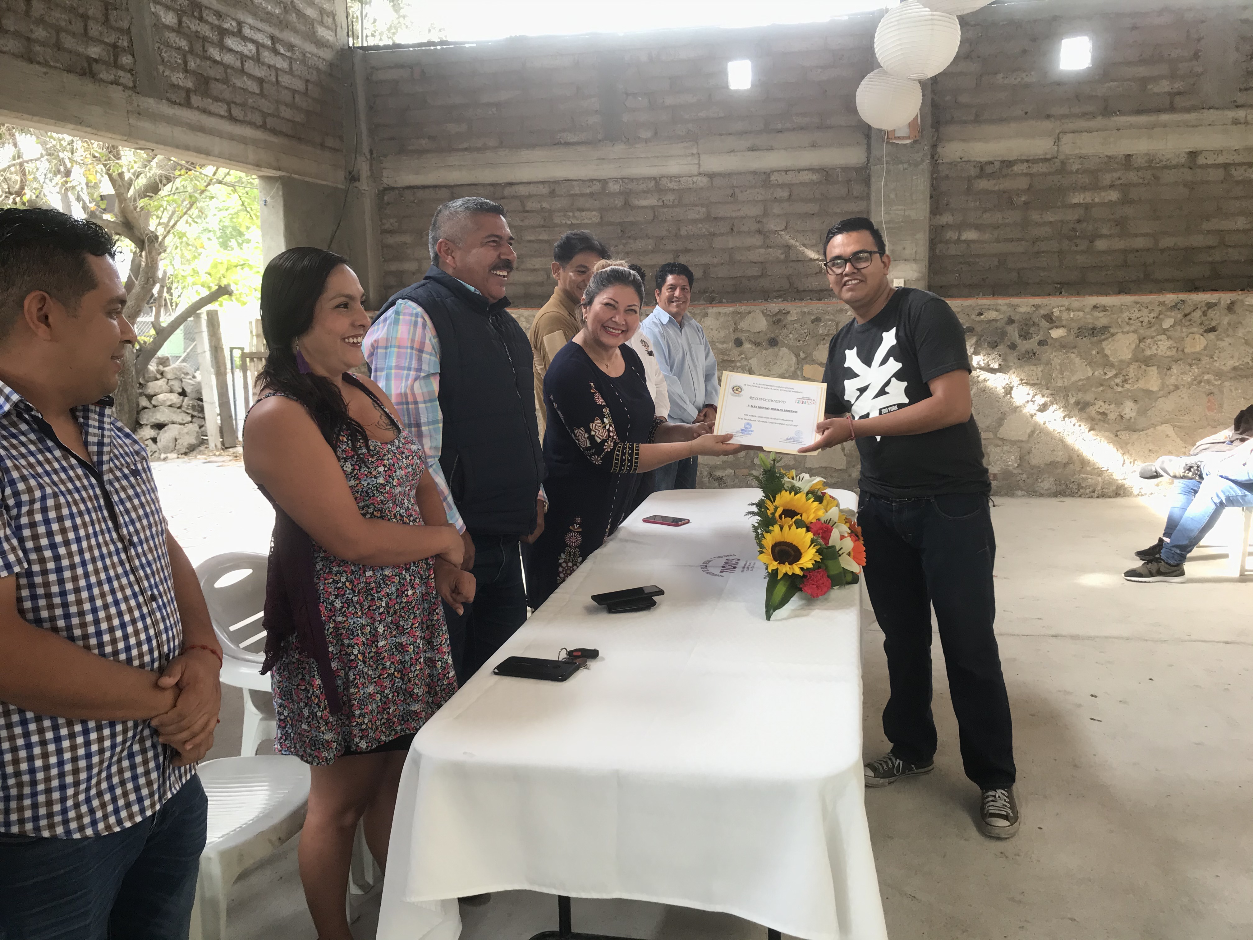 SE REALIZÓ LA CLAUSURA DEL PROGRAMA JÓVENES CONSTRUYENDO EL FUTURO.