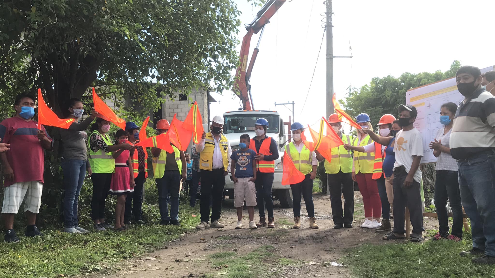 INICIO DE 10 OBRAS E INAUGURACIÓN DE UNA MAS EN LA TERCERA ETAPA DE TRABAJO 2020 DEL AYUNTAMIENTO DE TLALTIZAPÁN.