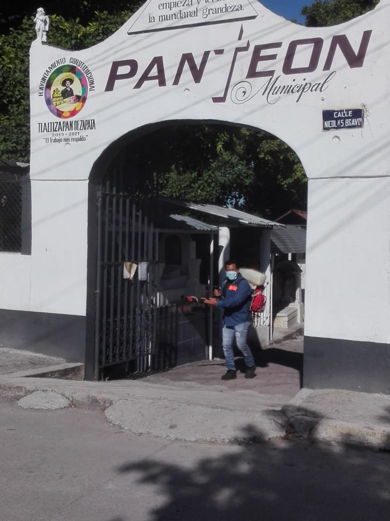 NEBULIZACIÓN CONTRA EL DENGUE EN TLALTIZAPÁN.