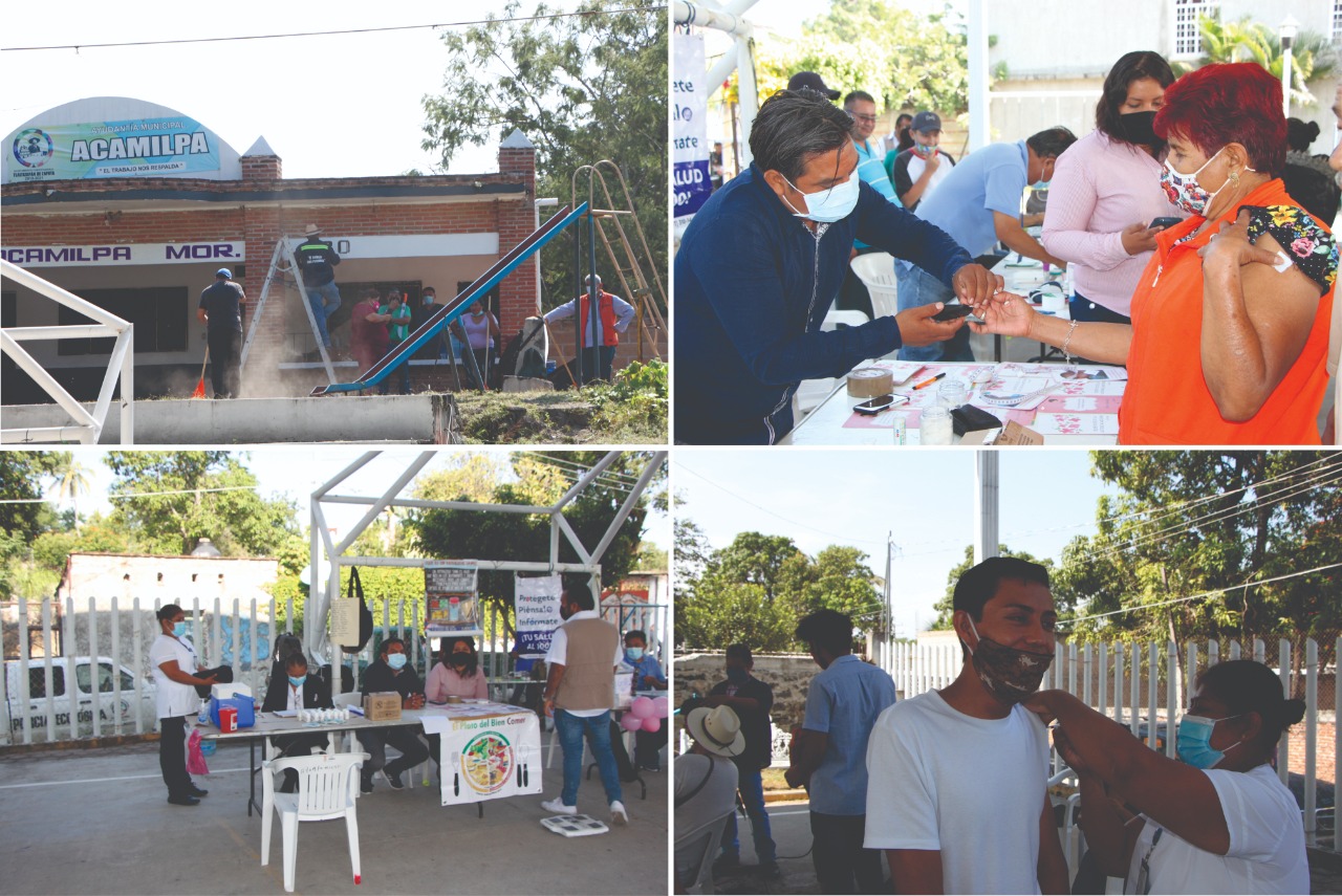  “UN DÍA EN TU COMUNIDAD” EN ACAMILPA. 