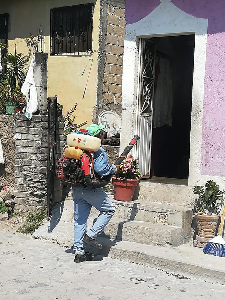 SE REALIZÓ NEBULIZACIÓN EN CONTRA DEL MOSCO TRANSMISOR DEL DENGUE.