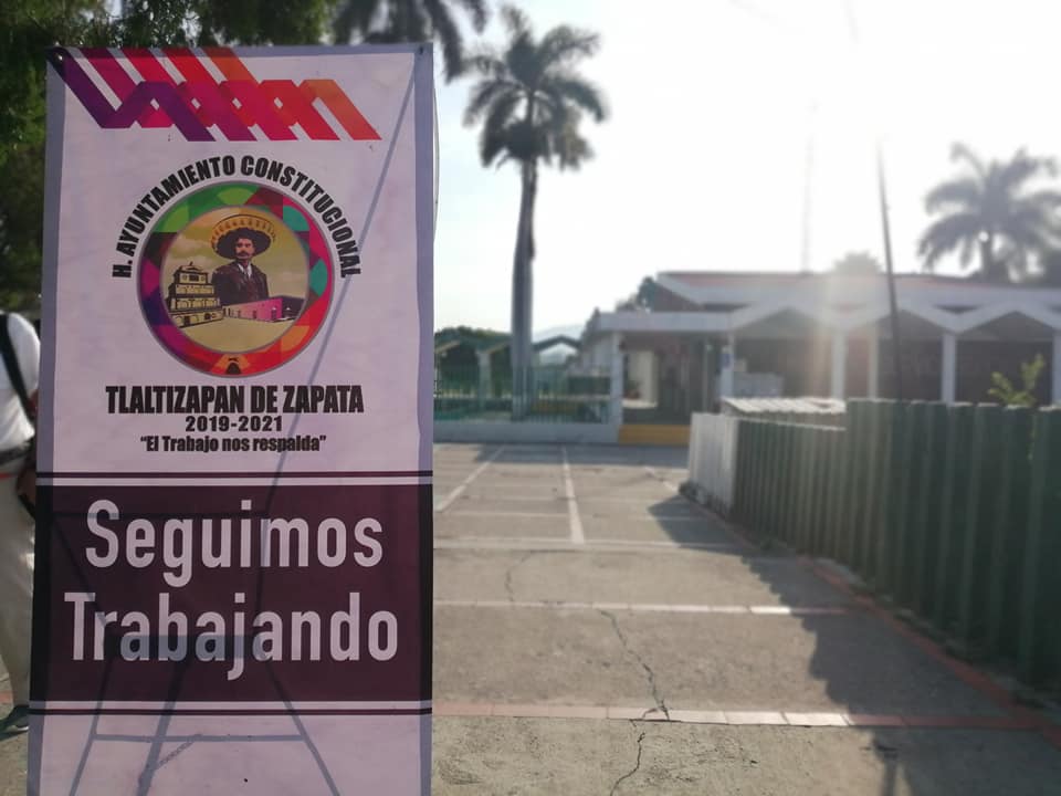 SE REALIZAN ACTIVIDADES DE FAENA Y REHABILITACION DEL IMSS TLALTIZAPÁN.