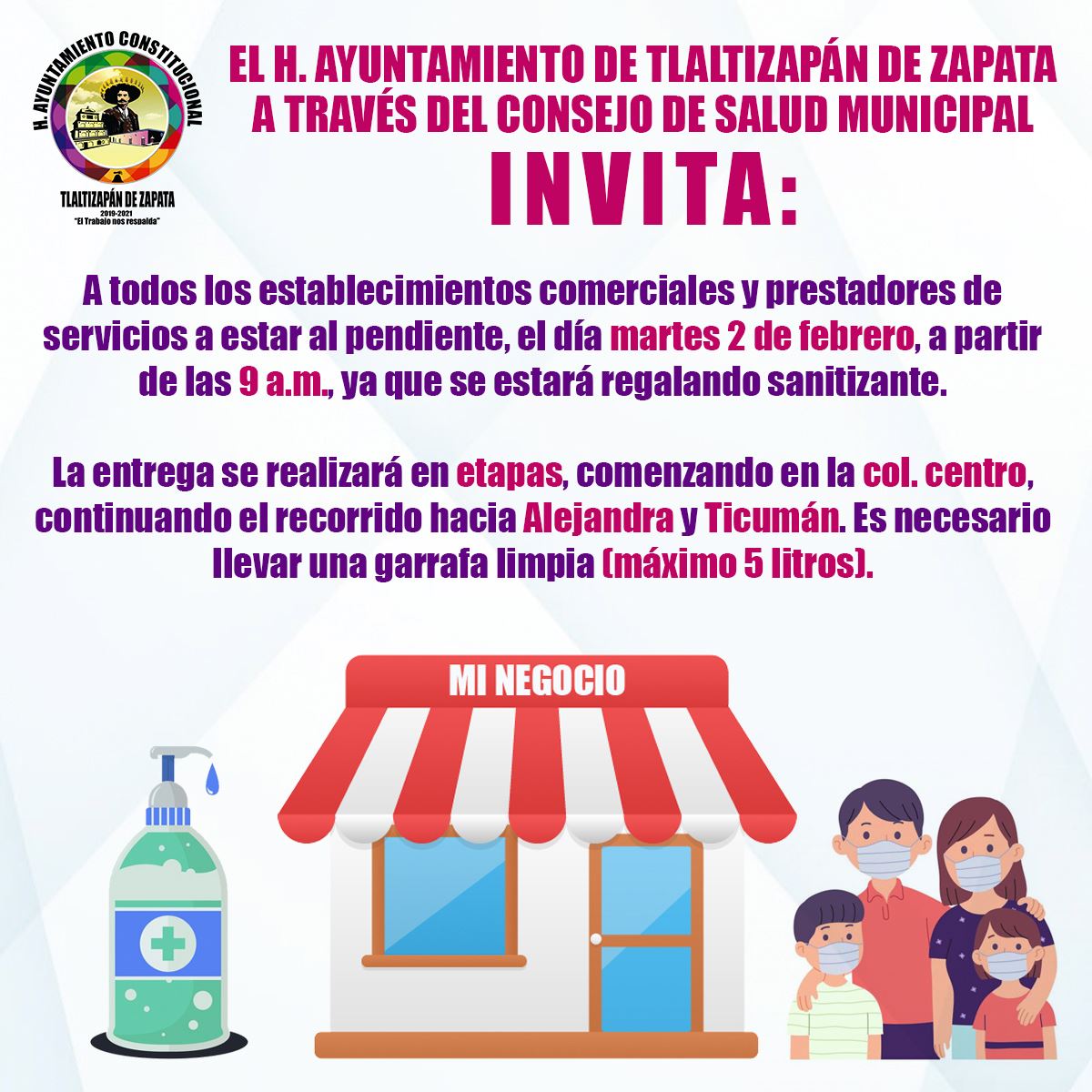 ¡ATENCIÓN COMERCIANTES Y PRESTADORES DE SERVICIOS!