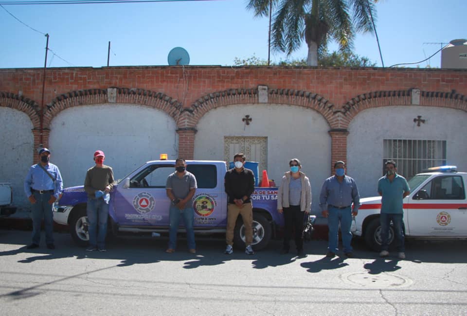 CONTINÚAN MEDIDAS DE PREVENCIÓN ANTE EL COVID-19 EN LA COMUNIDAD DE TICUMÁN.