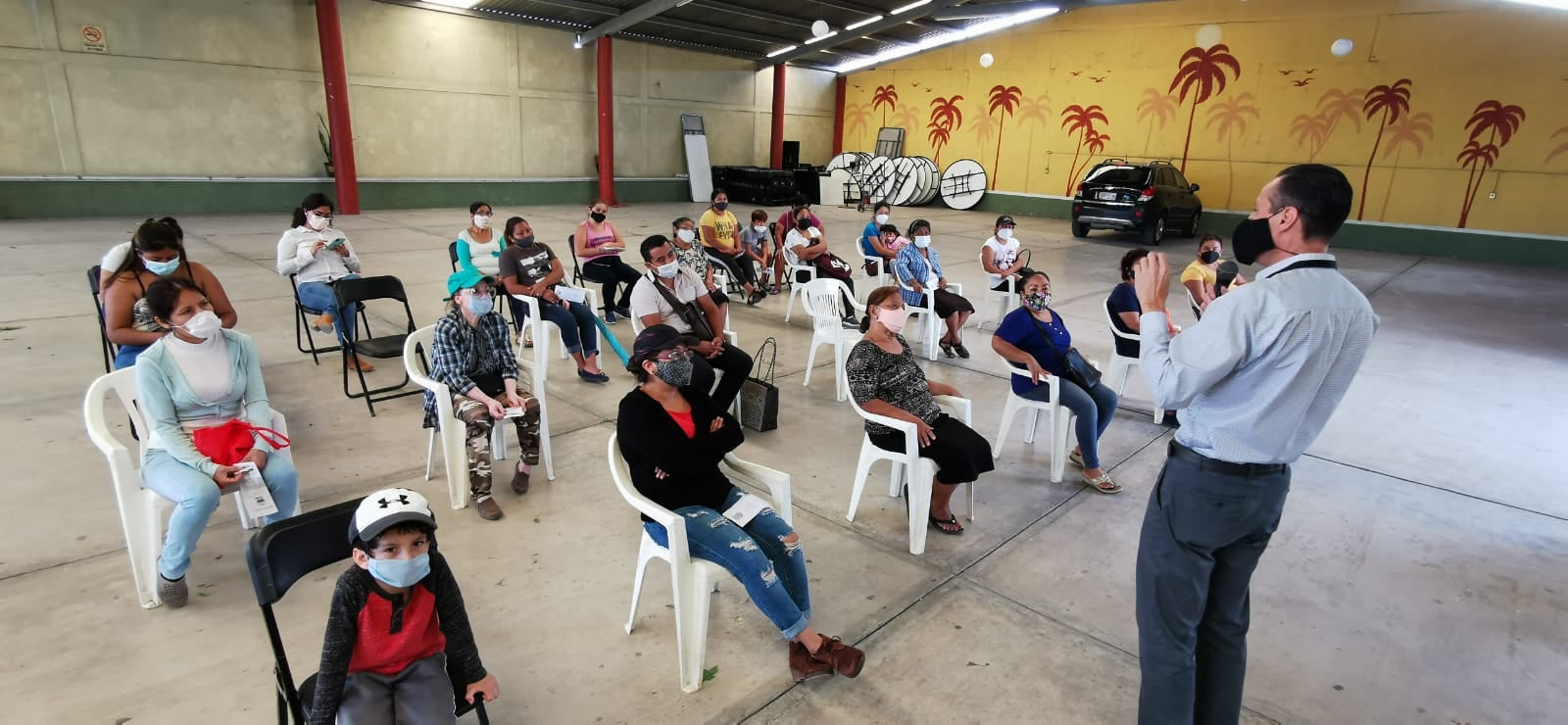 PLÁTICA INFORMATIVA A MUJERES DEL PROGRAMA FONDO MORELOS.