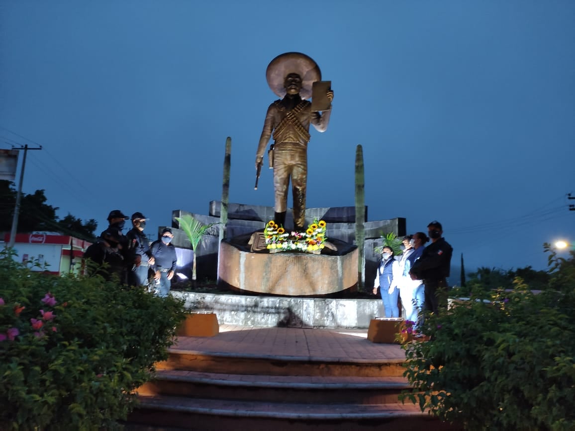 CONMEMORACIÓN DEL 142 ANIVERSARIO DEL NATALICIO DEL GENERAL EMILIANO ZAPATA SALAZAR.